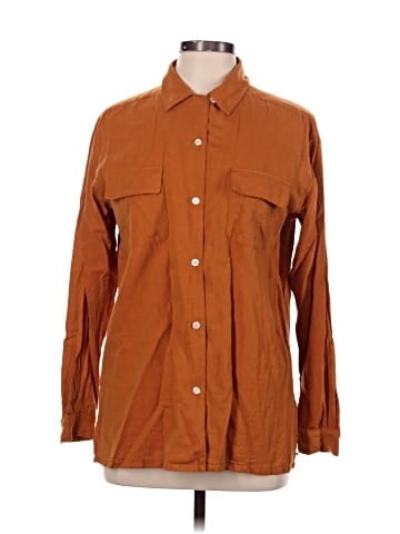 J. McLaughlin 3/4 Sleeve Button-Down Shirt (view 1)