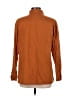 J. McLaughlin 100% Cotton Brown 3/4 Sleeve Button-Down Shirt Size 10 - photo 2