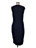Bordeaux Solid Blue Cocktail Dress Size M - photo 2