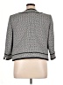 Tahari by ASL 100% Polyester Houndstooth Gray Jacket Size 14 - photo 2