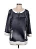 Ruby Rd. Blue Pullover Sweater Size L - photo 1