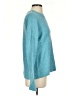Something Navy Solid Teal Pullover Sweater Size S - photo 4