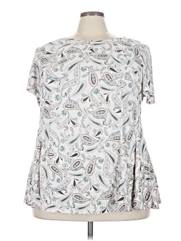 Roz & Ali Short Sleeve Blouse (view 1)