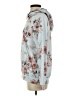 12pm by Mon Ami Floral Blue Pullover Hoodie Size S - photo 5