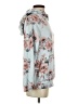 12pm by Mon Ami Floral Blue Pullover Hoodie Size S - photo 4