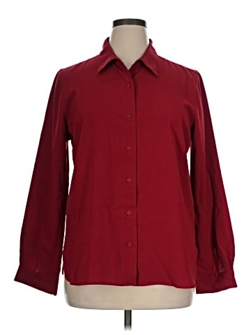 Christopher & Banks Long Sleeve Blouse (view 1)