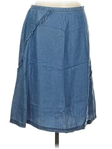 DKNY Denim Skirt (view 1)