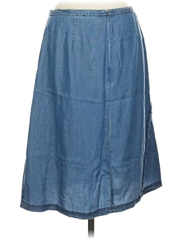 DKNY Denim Skirt (view 2)