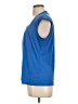 Kasper Blue Sleeveless Blouse Size L - photo 5