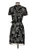 Talbots 100% Polyester Paisley Black Cocktail Dress Size 2 Petite - photo 2