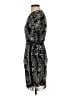 Talbots 100% Polyester Paisley Black Cocktail Dress Size 2 Petite - photo 5