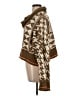 Free People Houndstooth Brown Pullover Sweater Size L - photo 5