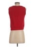 Magaschoni 100% Cotton Red Sweater Vest Size XS - photo 2