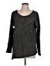 Eileen Fisher Gray Long Sleeve Top Size L - photo 1