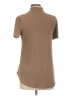 Gaze Brown Short Sleeve Turtleneck Size L - photo 2