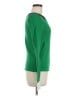 Boden 100% Cotton Color Block Green Pullover Sweater Size M - photo 4