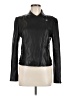 Theory 100% Leather Black Leather Jacket Size M - photo 1