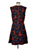 J.Crew 100% Polyester Print Blue Cocktail Dress Size 12 - photo 2