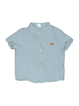 Shein Short Sleeve Button-Down Shirt (view 1)