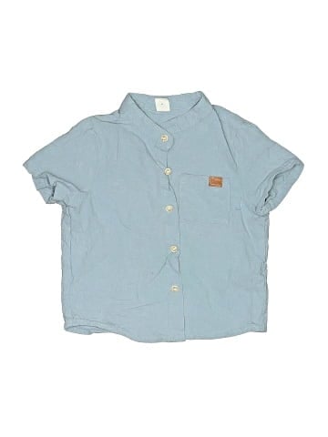 Shein Short Sleeve Button-Down Shirt (view 1)