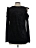 Ultra Flirt Black Long Sleeve Blouse Size L - photo 2