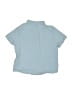 Shein 100% Cotton Blue Short Sleeve Button-Down Shirt Size 2 - 3 - photo 2