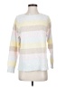 Chaps Stripes White Pullover Sweater Size S - photo 1