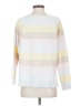 Chaps Stripes White Pullover Sweater Size S - photo 2