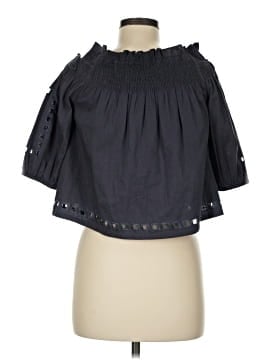 Chan Luu Short Sleeve Blouse (view 2)