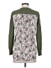 Ann Taylor LOFT Paisley Green Pullover Sweater Size XS - photo 2