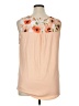 Beacon 100% Polyester Orange Sleeveless Blouse Size 1X - photo 2