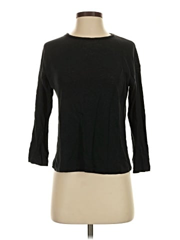 Zara W&B Collection 3/4 Sleeve T-Shirt (view 1)