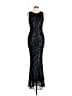 Blushe Impressions 100% Silk Black Cocktail Dress Size 10 - photo 1