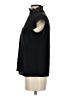 St. John Black Short Sleeve Silk Top Size 4 - photo 5