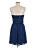 BCBGMAXAZRIA 100% Silk Blue Cocktail Dress Size 8 - photo 2