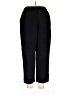 Emery Rose 100% Polyester Solid Black Casual Pants Size XL - photo 2