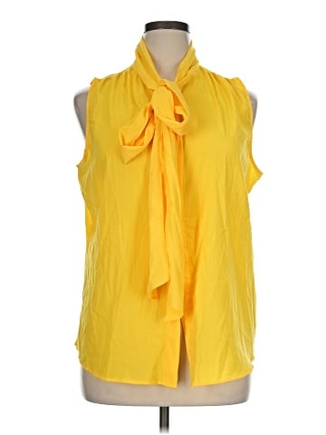 Eva Mendes by New York & Company Sleeveless Blouse (view 1)