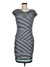 Max Studio Stripes Blue Casual Dress Size M - photo 1
