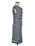Max Studio Stripes Blue Casual Dress Size M - photo 4