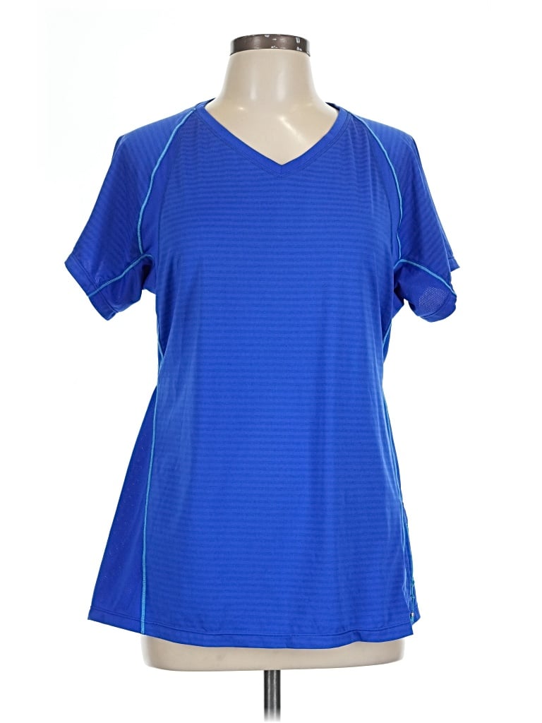Pre-owned Kirkland Signature Active T-shirt In Blue