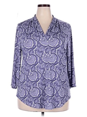 Charter Club 3/4 Sleeve Blouse (view 1)