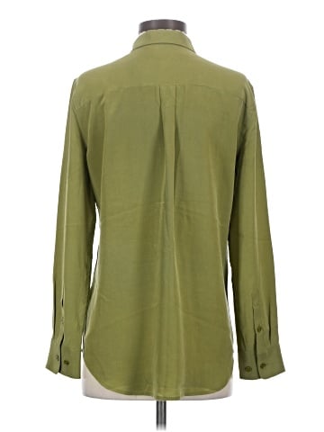 Equipment Long Sleeve Button-Down Shirt (view 2)