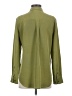 Equipment Solid Green Long Sleeve Button-Down Shirt Size S - photo 2
