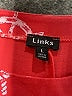 Links Graphic Red Casual Dress Size L - photo 7
