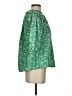 Topshop Green 3/4 Sleeve Blouse Size 4 - photo 4