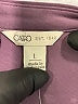 Cato Purple Long Sleeve Blouse Size L - photo 7