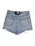 Alexander Wang 100% Cotton Blue Denim Shorts Size 26 waist - photo 2