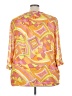 Evan Picone 100% Polyester Yellow 3/4 Sleeve Blouse Size 22 - photo 2