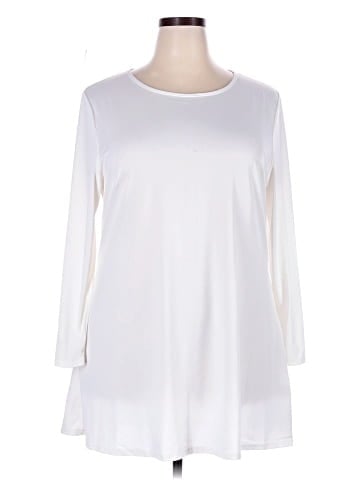 Lily by Firmiana 3/4 Sleeve Blouse (view 1)