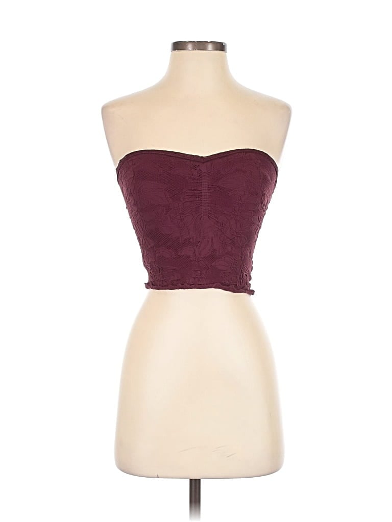 Pre-owned Full Tilt Bodysuit In Burgundy